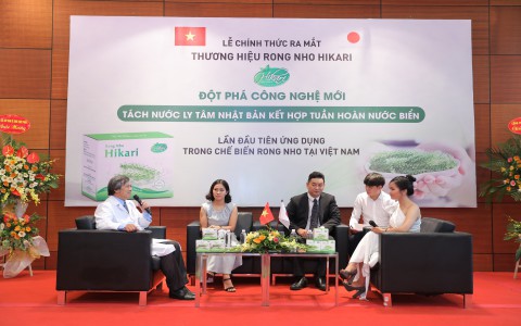  Hikari – Thương hiệu rong nho đầu tiên tại Việt Nam đột phá ứng dụng công nghệ mới